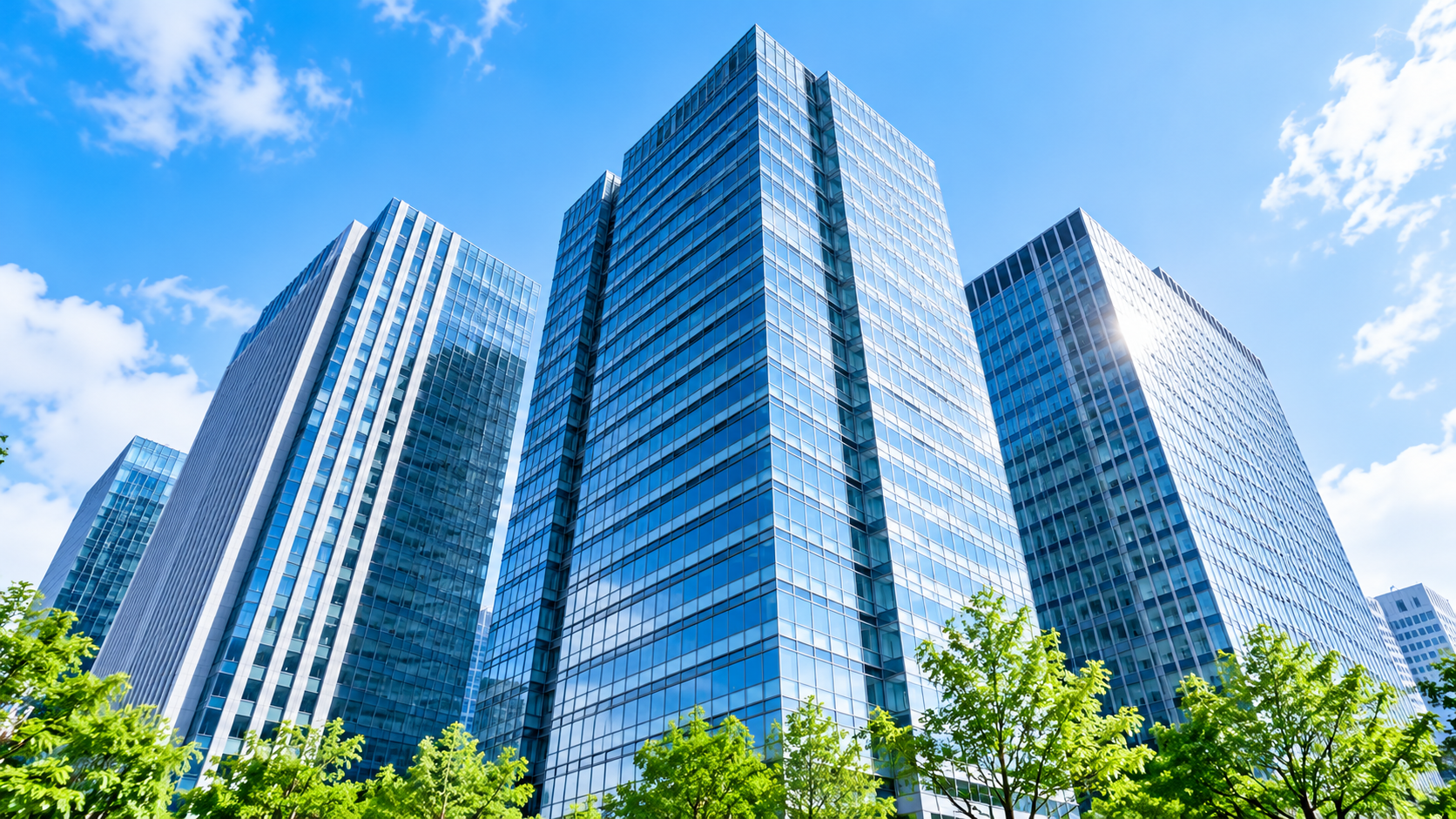 企業のオフィスビル